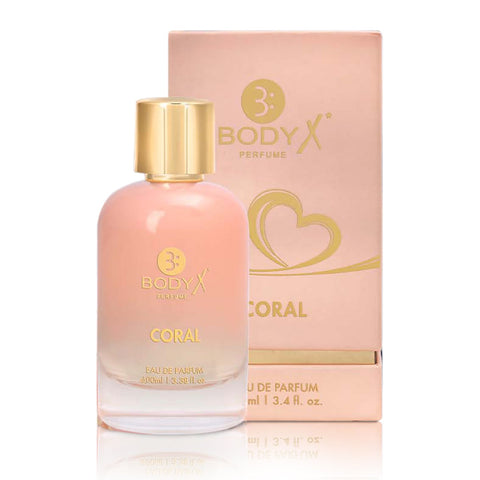 BodyX Coral Eau De Parfum for Women – 25ml Long-Lasting Feminine Fragrance