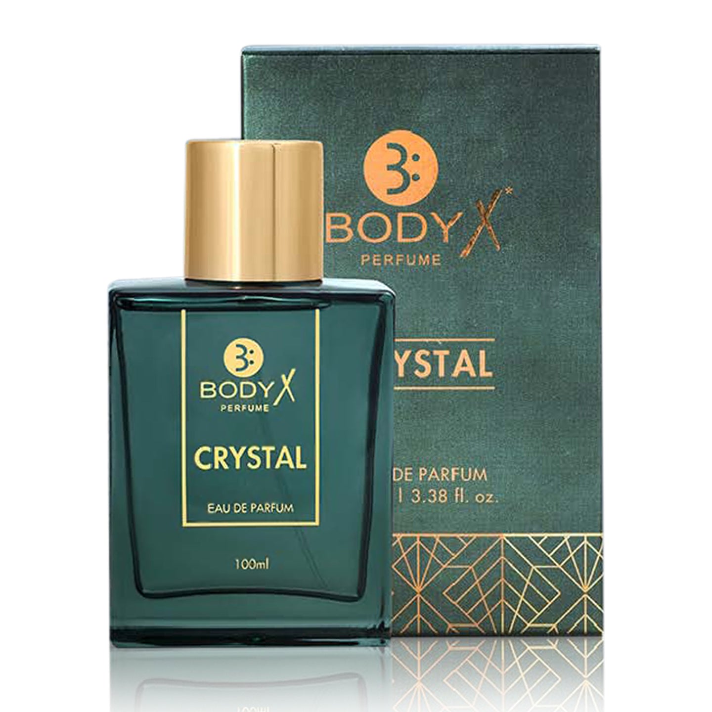 BodyX Unisex Perfume Crystal EDP 100 ML