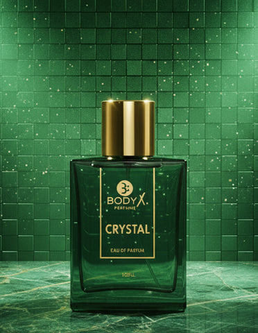 BodyX Crystal Eau De Parfum for Men (100ml) – Intense, Lasting Scent