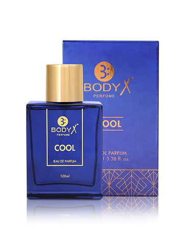 BodyX Cool Eau De Parfum for Men (100ml) – Intense, Lasting Scent