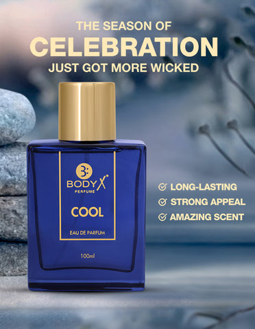 BodyX Cool Eau De Parfum for Men (100ml) – Intense, Lasting Scent