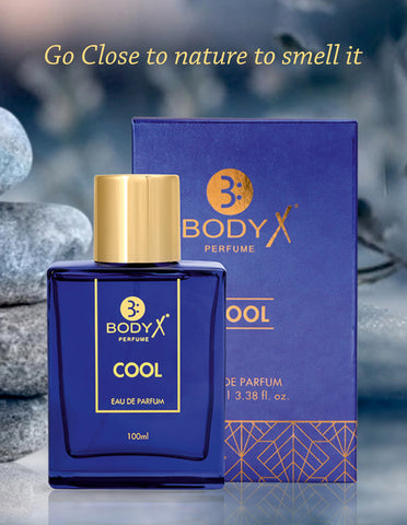BodyX Cool Eau De Parfum for Men (100ml) – Intense, Lasting Scent