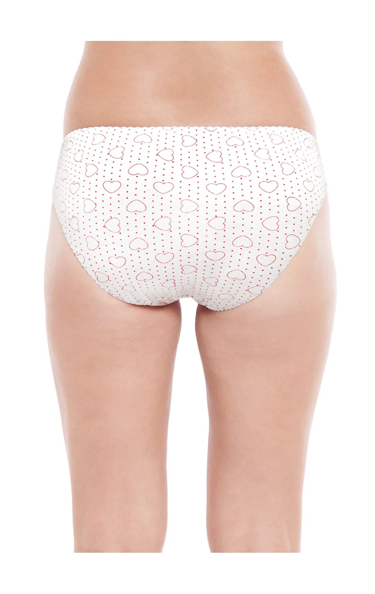 BODYCARE Pack of 3 100% Cotton Printed High Cut Panty-1409-Assorted