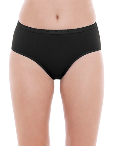 Bodycare Pack of 3 Hipster Style Cotton Briefs in Assorted colors-E32D