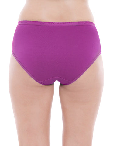 Bodycare Pack of 3 Hipster Style Cotton Briefs in Assorted colors-E32D