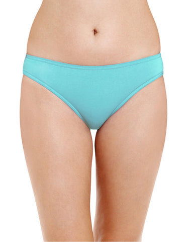 Bodycare Pack of 3 Assorted Cotton Solid Bikini Brief-34C