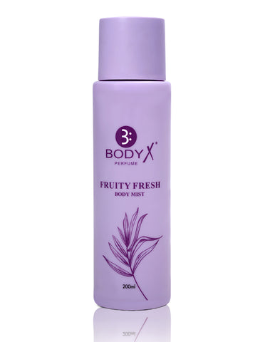 Fruity Fresh Body Mist by BodyX (200ml) – Feminine & Lasting Aroma