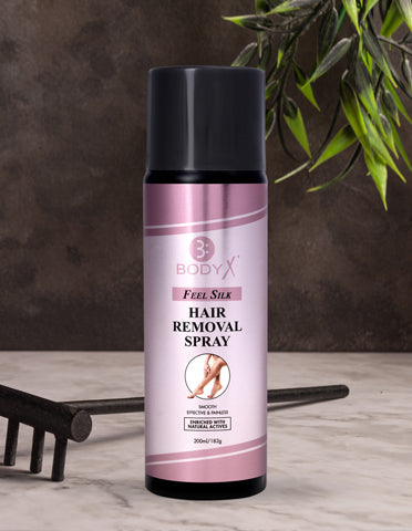 BodyX Women Hair Remover Spray FEEL SILK HRS-FEMALE  200ML