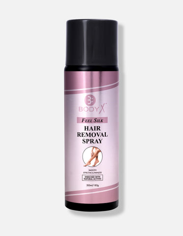 BodyX Women Hair Remover Spray FEEL SILK HRS-FEMALE  200ML