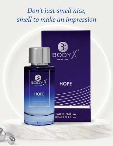 BodyX Hope Eau De Parfum for Men Long-Lasting Masculine Fragrance-100ml