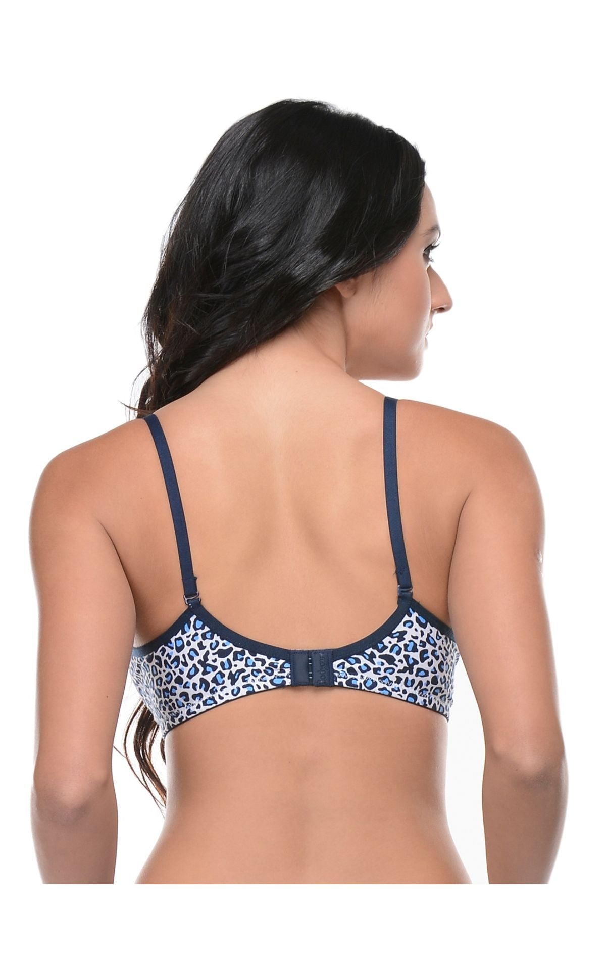 Bodycare Seamless Cup with free transparent strap Bra-6502-Assorted