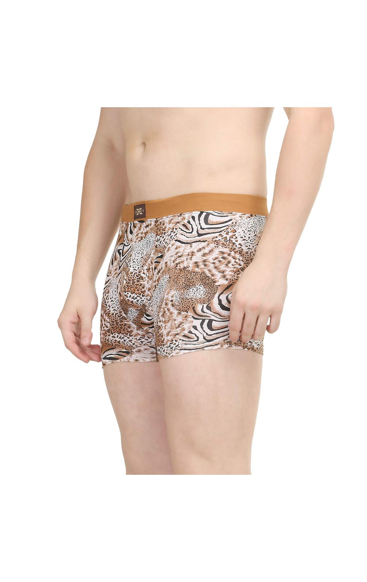 Body X Printed Trunks-BX06T Tiger Print