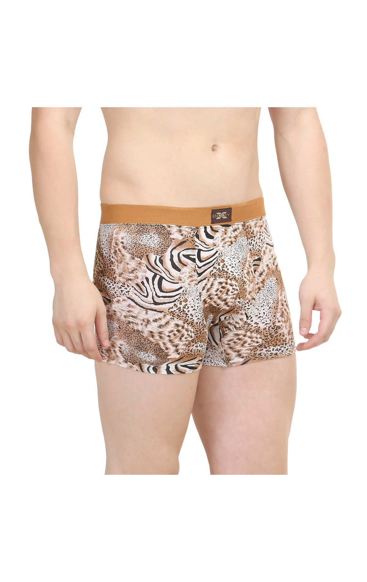 Body X Printed Trunks-BX06T Tiger Print