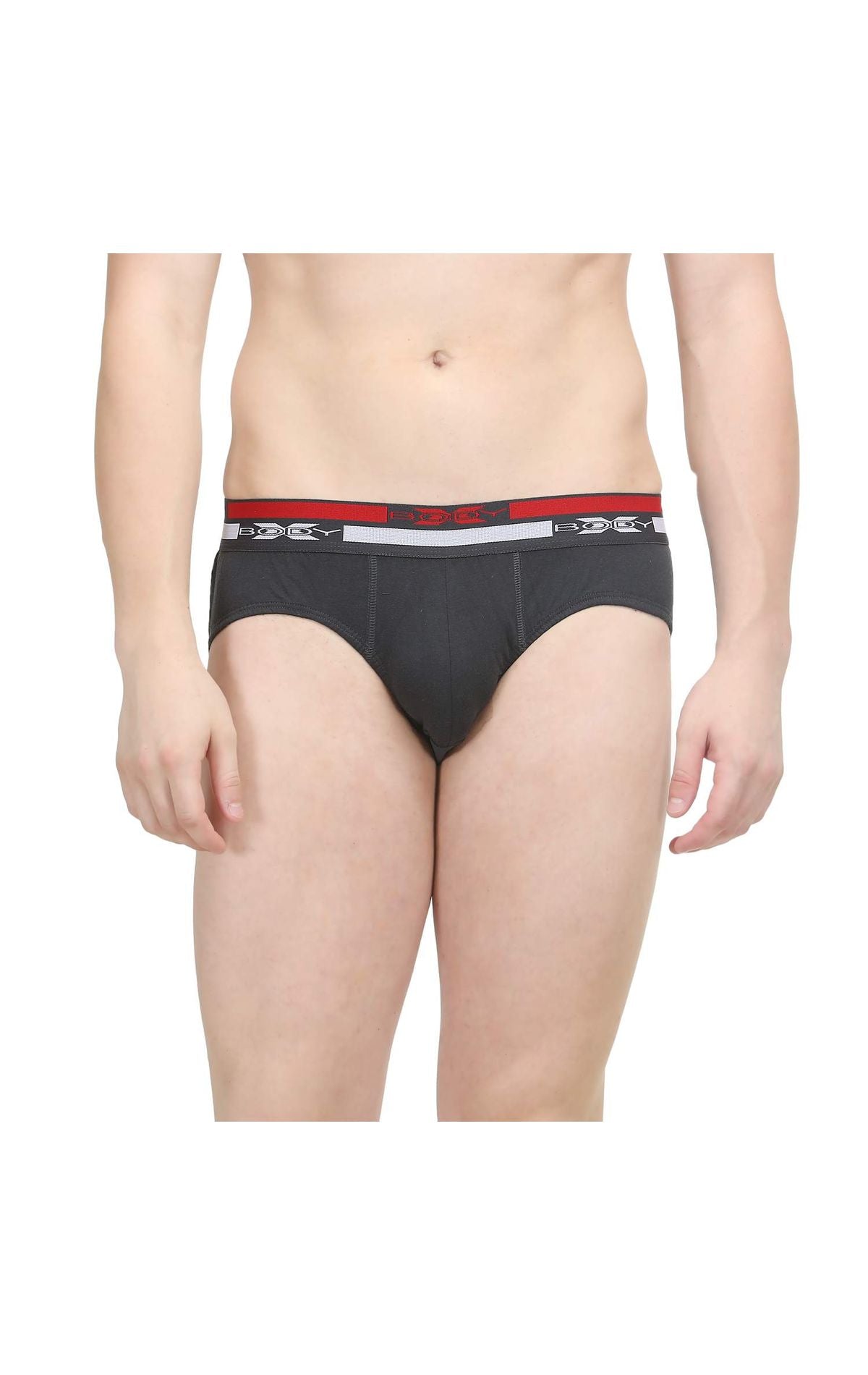 Body X Solid Briefs-Pack of 2-BX12B