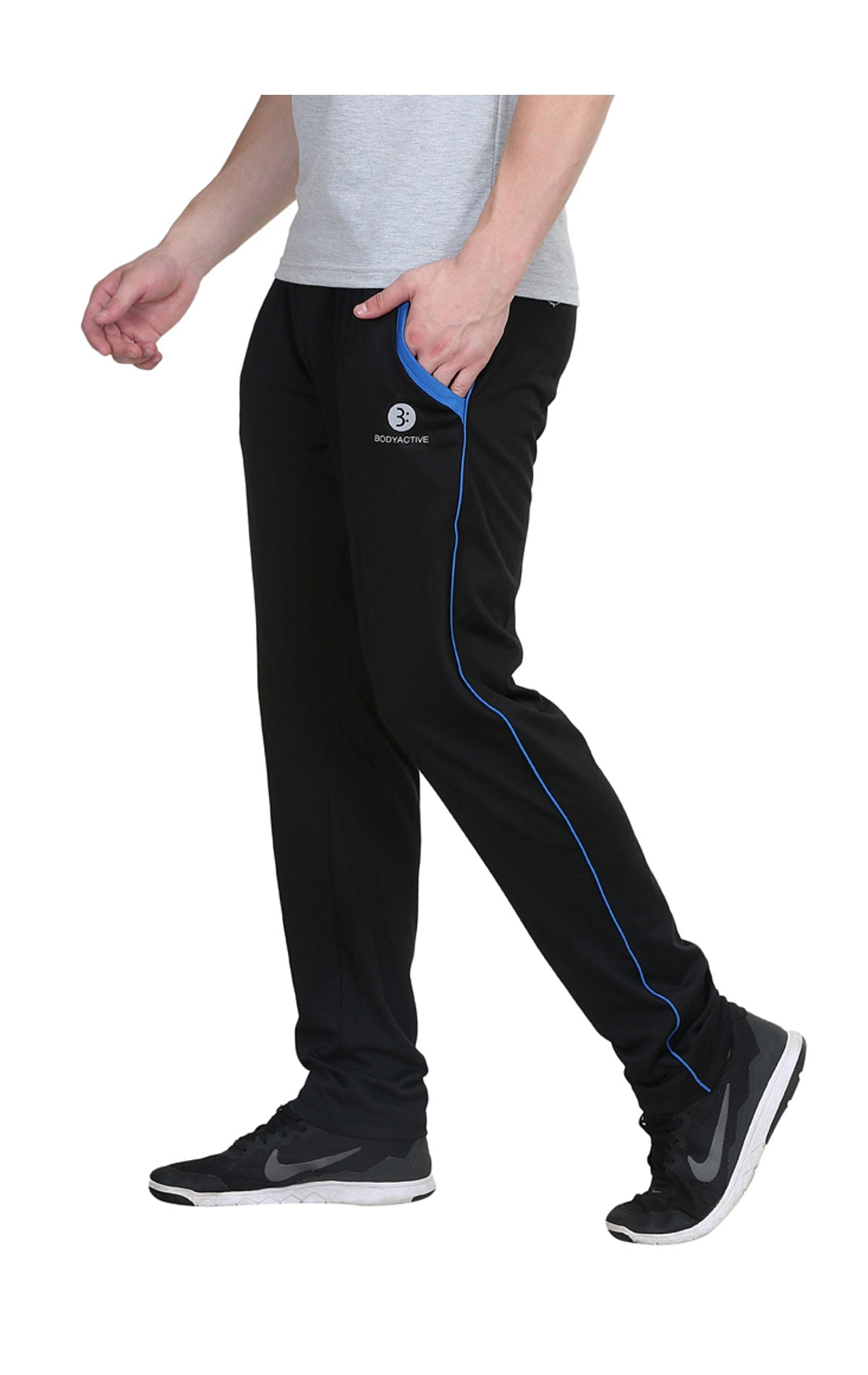 Bodyactive Track Pant-L1-BK