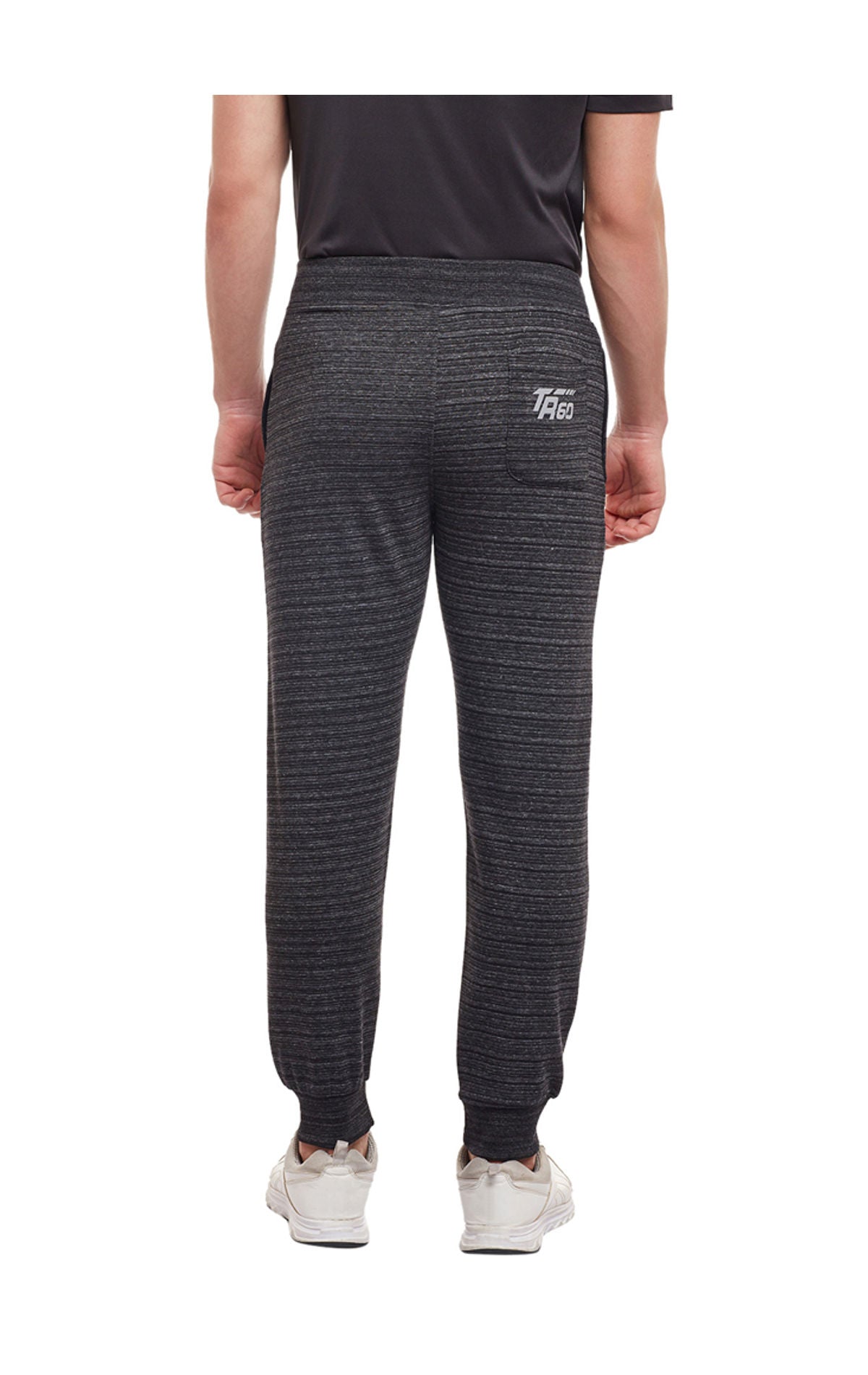 Bodyactive Fashion Track Pant with Zipper pocket-L10-BLK