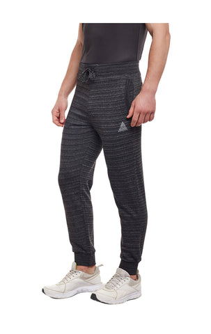 Bodyactive Fashion Track Pant with Zipper pocket-L10-BLK