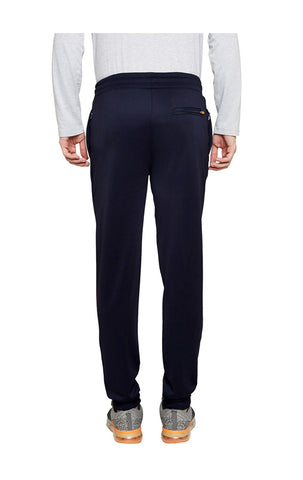 Bodyactive Navy Track Pant with Zipper pocket-L15-NAVY