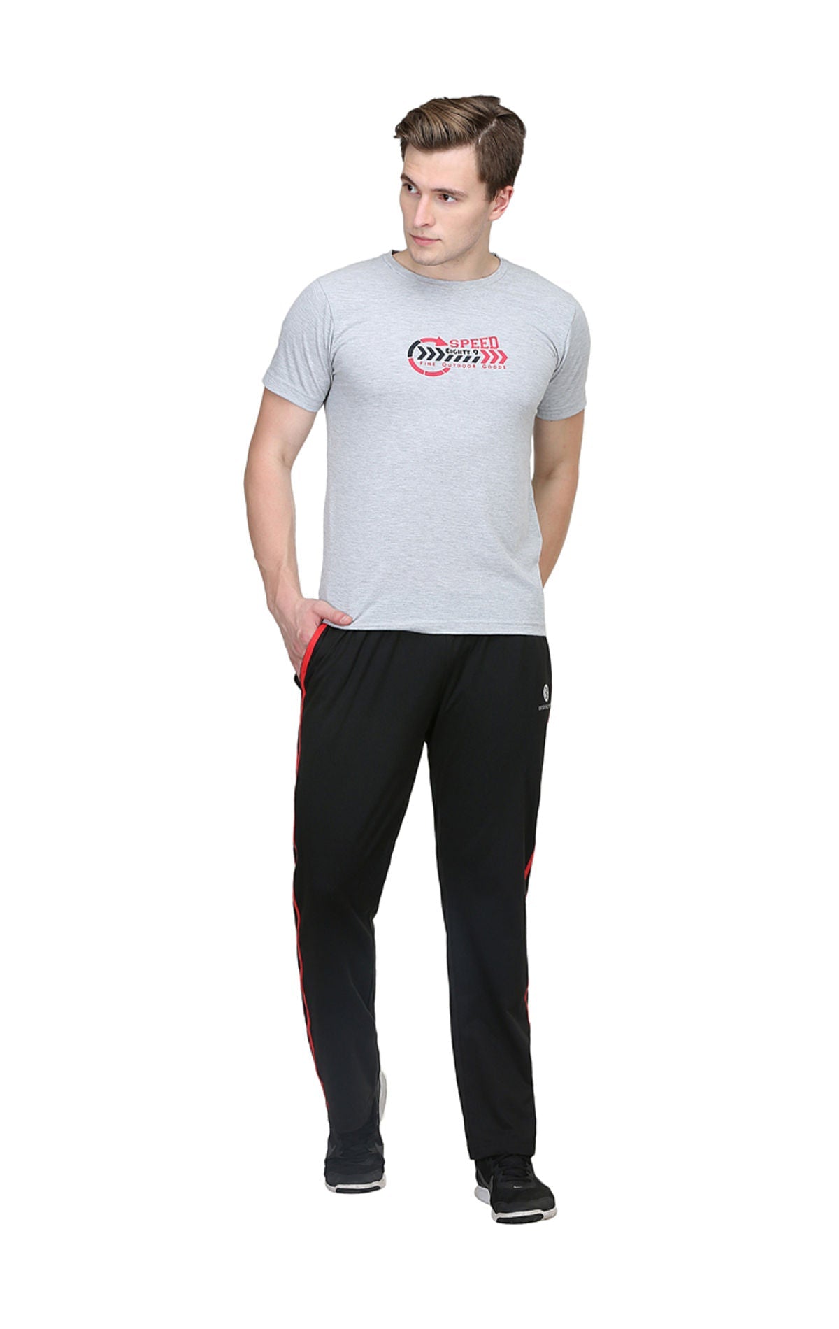 Bodyactive Track Pant-L2-BK