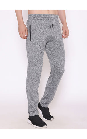 Bodyactive Polyester Sports Trackpants for Men-L23-GRML