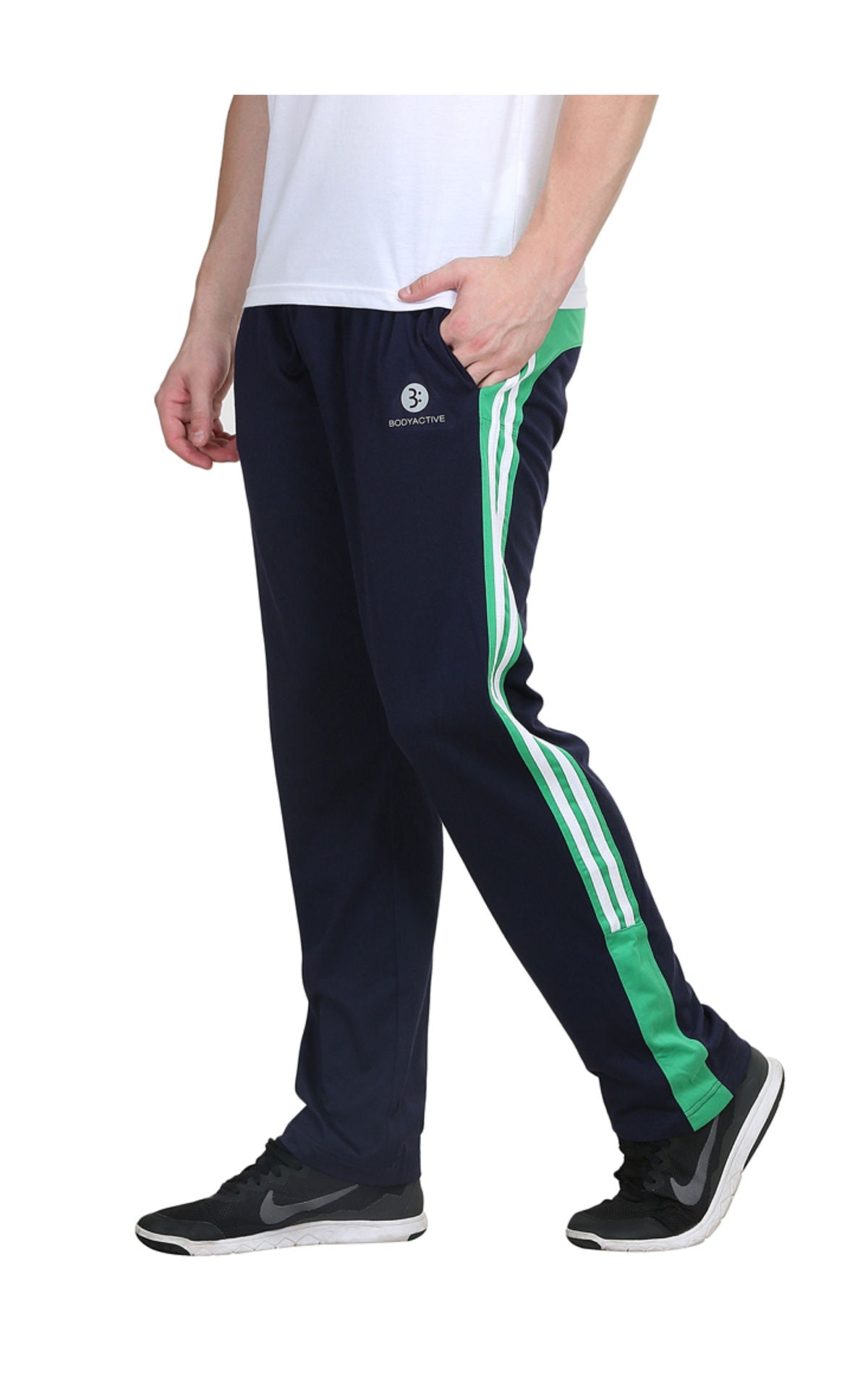 Bodyactive Track Pant-L3-NVY