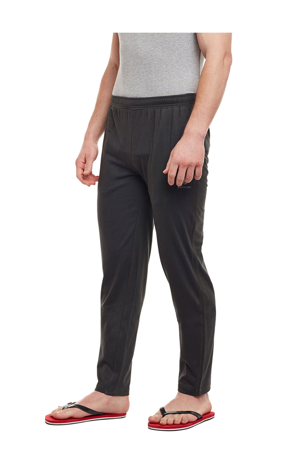 Bodyactive Track Pant with Zipper pocket-L7-BGRN