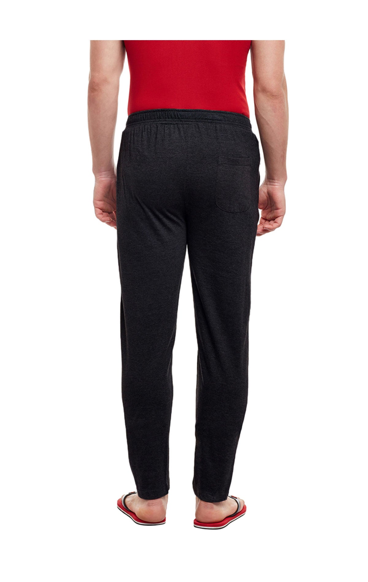 Bodyactive Track Pant with Zipper pocket-L7-BLK