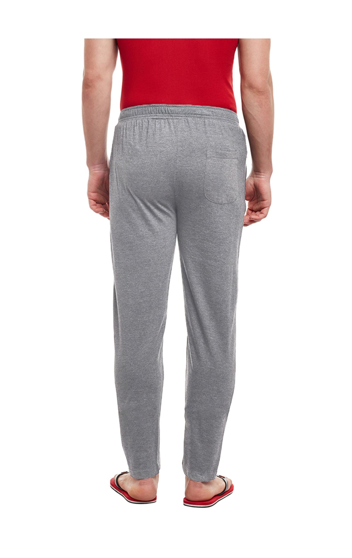 Bodyactive Track Pant with Zipper pocket-L7-GRML