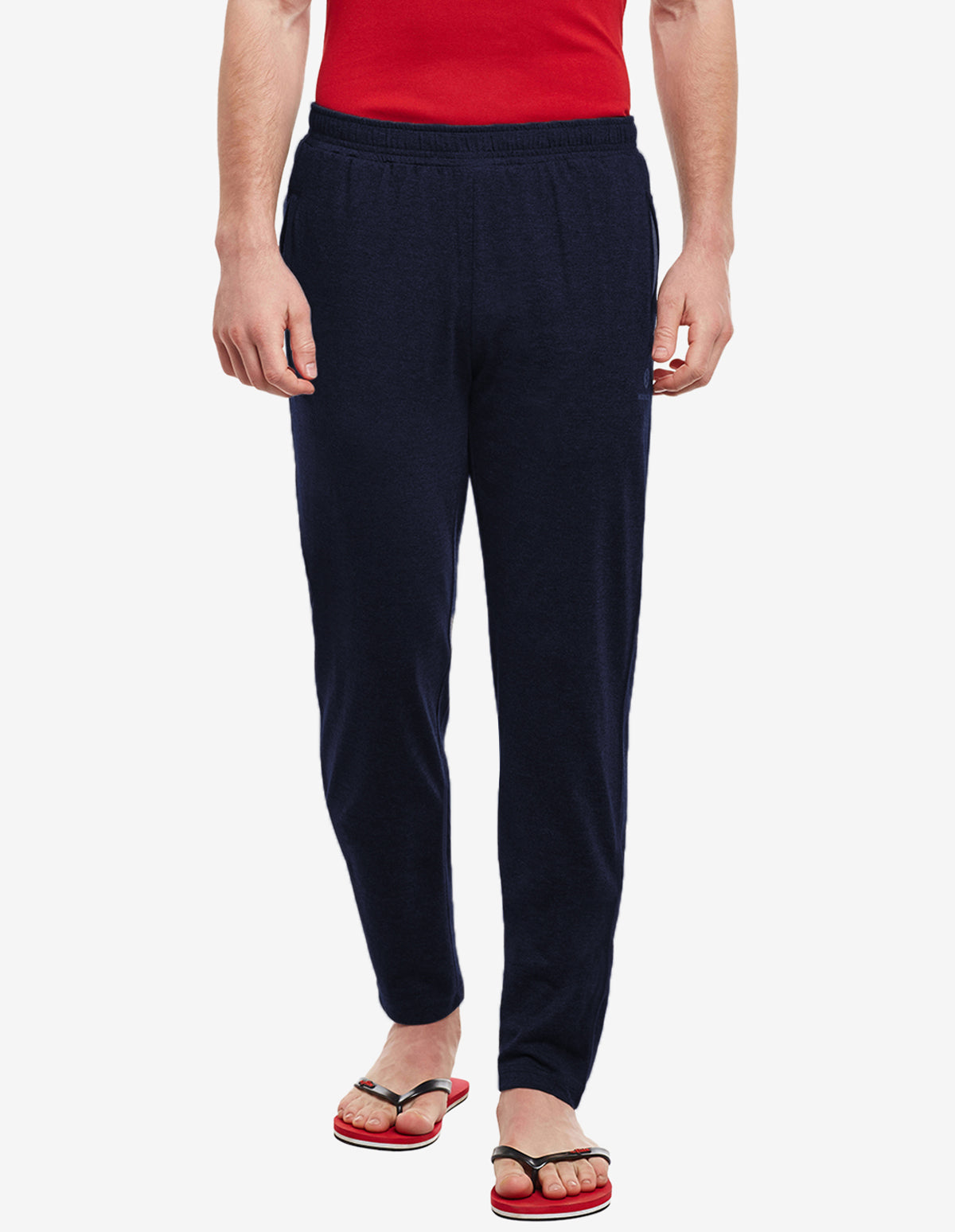 Bodyactive Track Pant with Zipper pocket-L7-NAVY