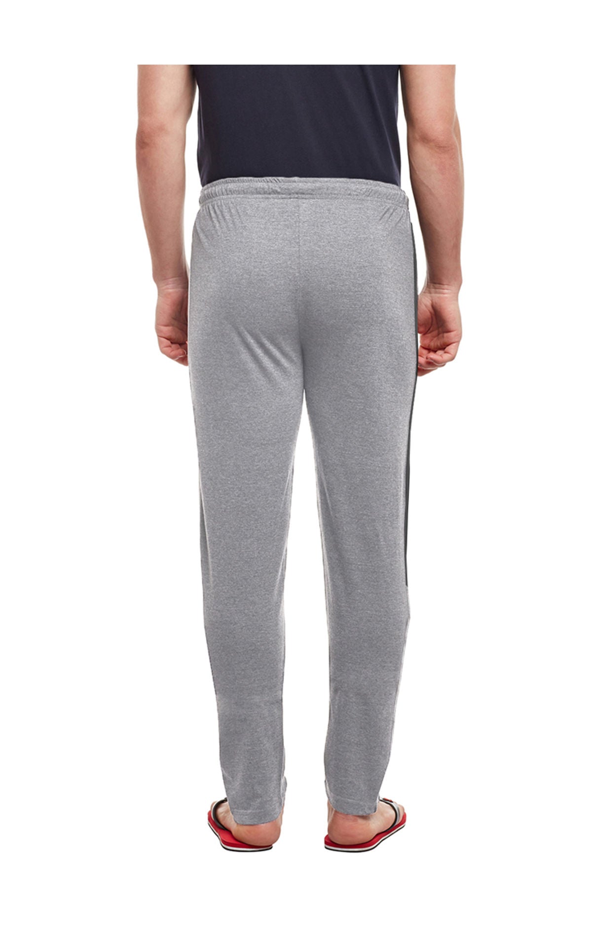 Bodyactive Track Pant with Zipper pocket-L8-GRML