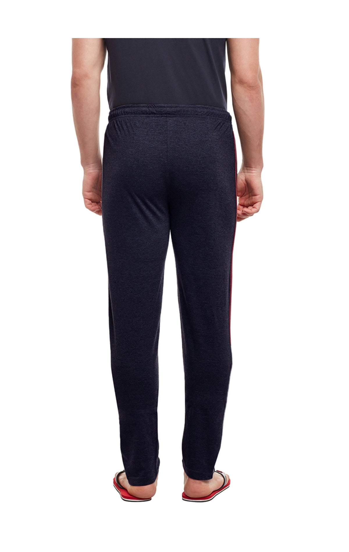 Bodyactive Track Pant with Zipper pocket-L8-NAVY