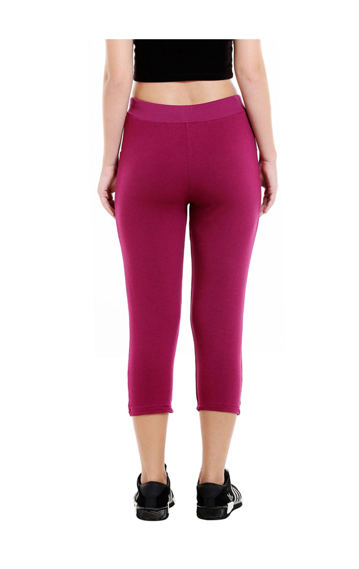 Bodyactive Women Wine Capris-LC1-WIN