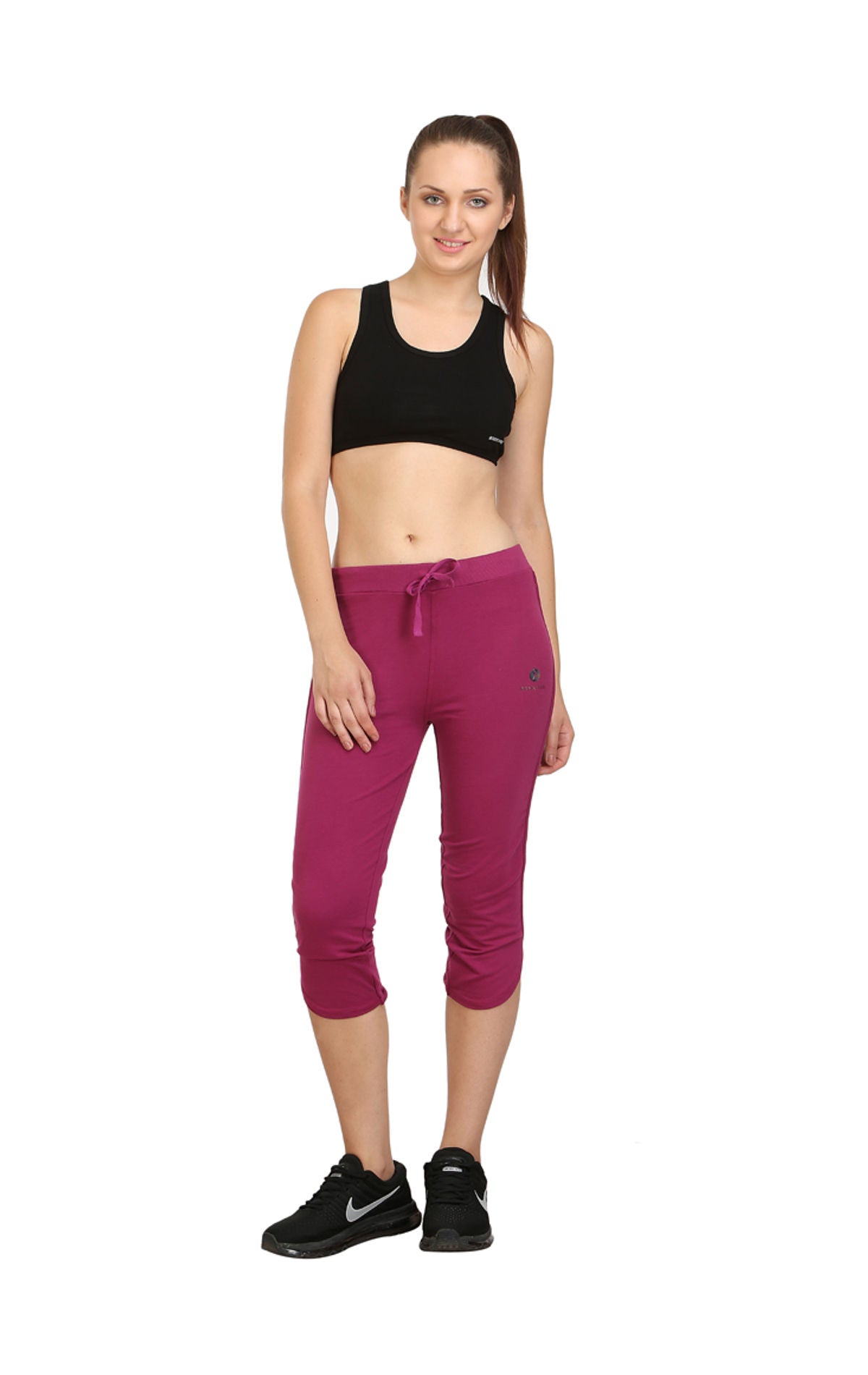 Bodyactive Women Wine Capris-LC2-WIN