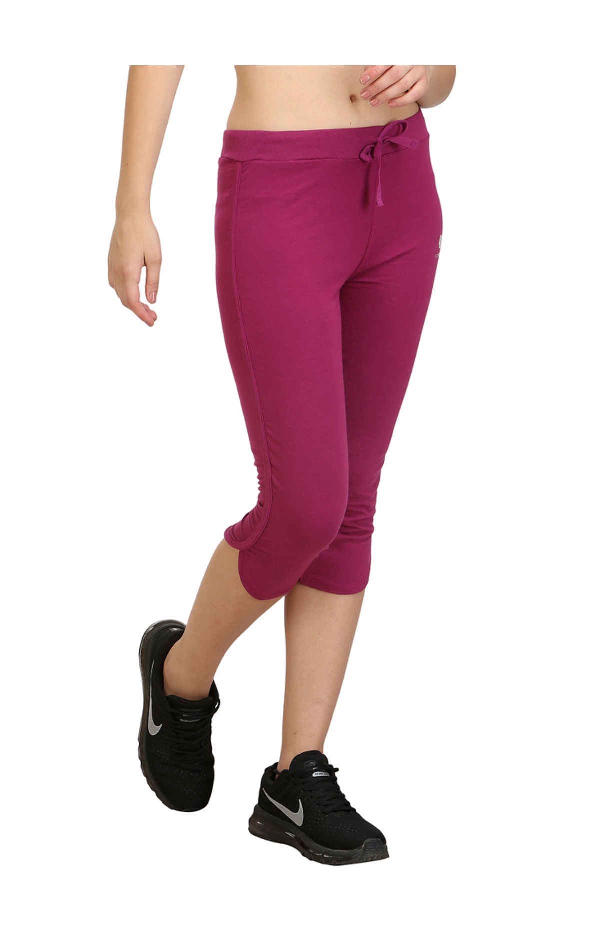 Bodyactive Women Wine Capris-LC2-WIN