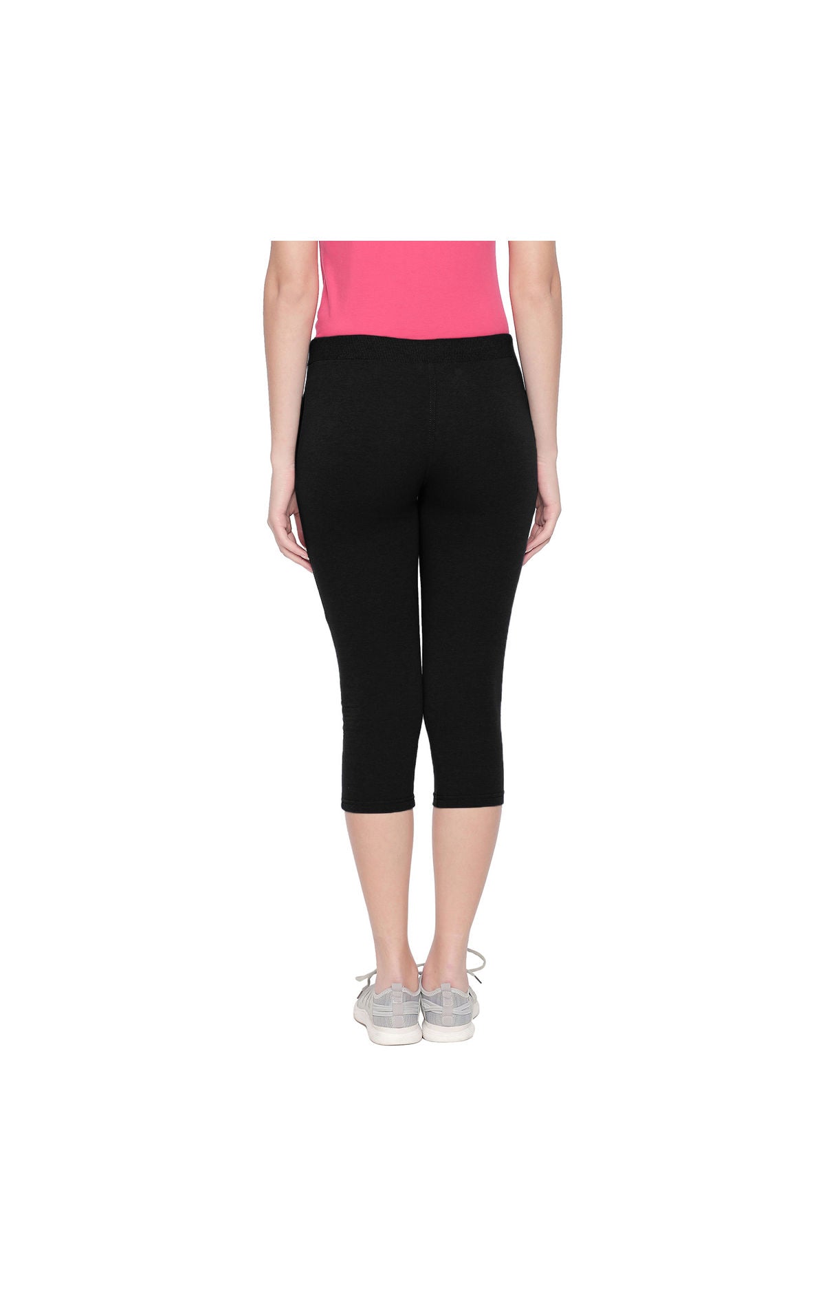 Bodyactive Women Capris-LC5-BLACK