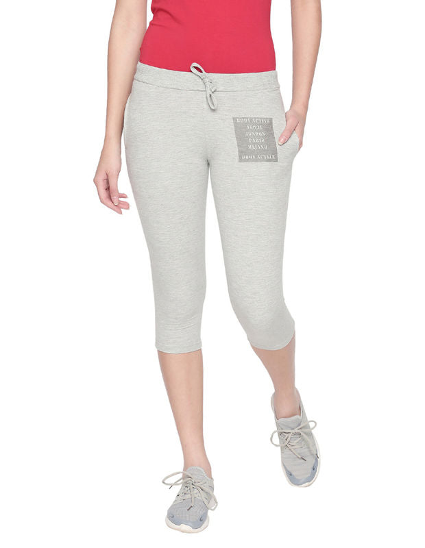 Bodyactive Women Capris-LC5-GRML