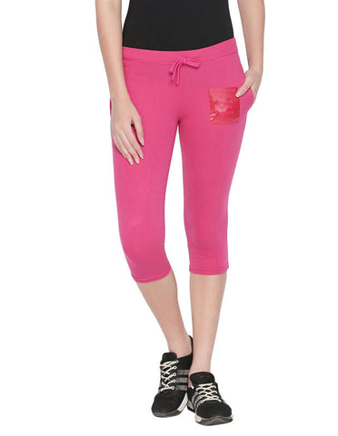 Bodyactive Women Capris-LC5-M.PINK