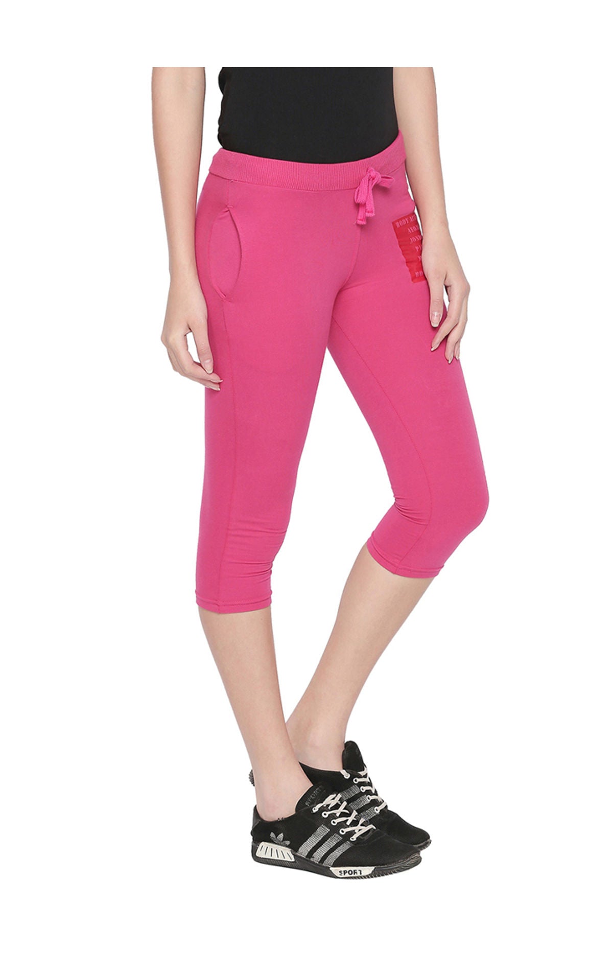 Bodyactive Women Capris-LC5-M.PINK