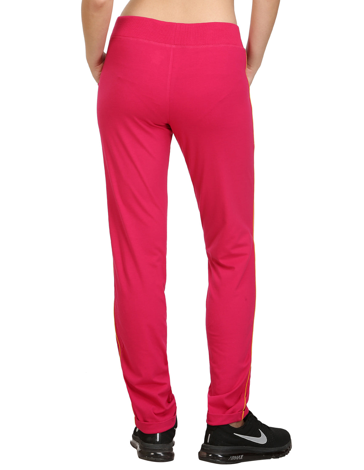 Bodyactive Women Fuchsia Trackpant-LL1-FUS