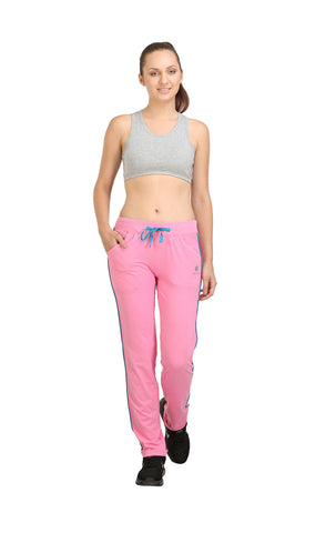 Bodyactive Women Light Pink Trackpant-LL1-LPI