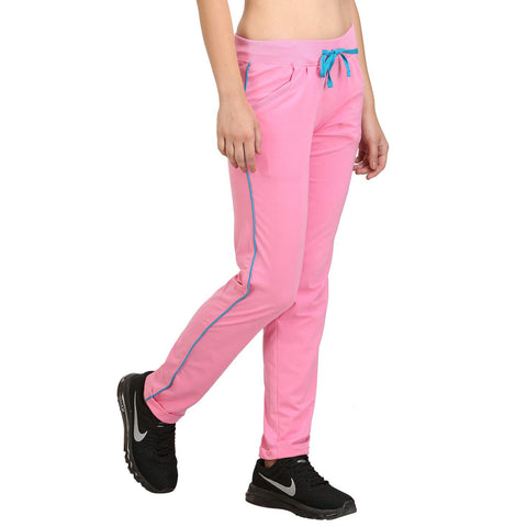 Bodyactive Women Light Pink Trackpant-LL1-LPI