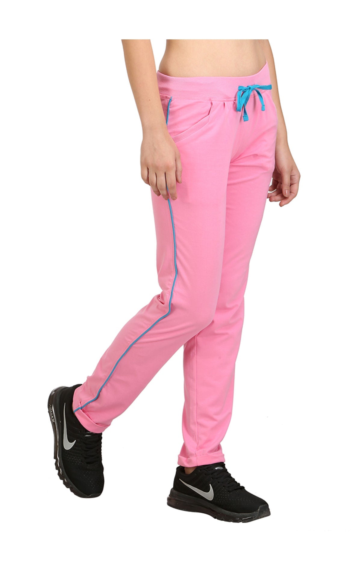 Bodyactive Women Light Pink Trackpant-LL1-LPI