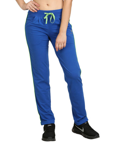 Bodyactive Women Royal Blue Trackpant-LL1-RBL