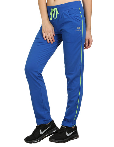 Bodyactive Women Royal Blue Trackpant-LL1-RBL