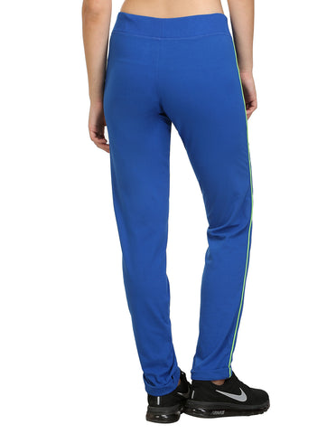 Bodyactive Women Royal Blue Trackpant-LL1-RBL