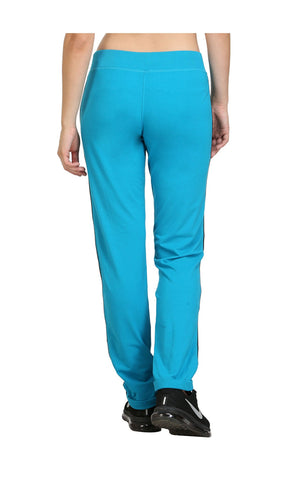 Bodyactive Women Turquoise Trackpant-LL1-TURQ