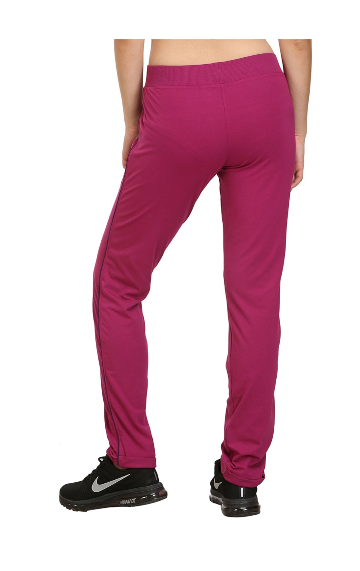 Bodyactive Women Wine Trackpant-LL1-WIN