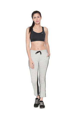 Bodyactive Women Fashion Trackpant-LL12-GRML