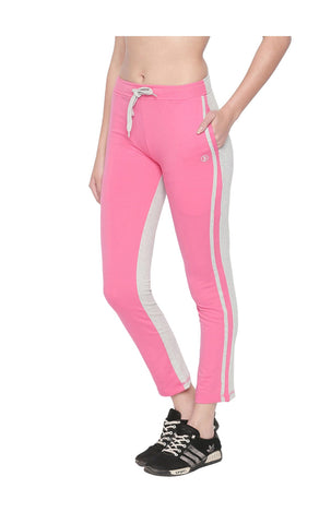 Bodyactive Women Fashion Trackpant-LL12-PINK