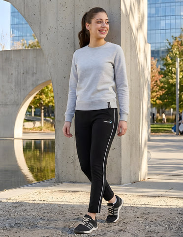 Bodyactive Women Fashion Lower-LL16-BLACK